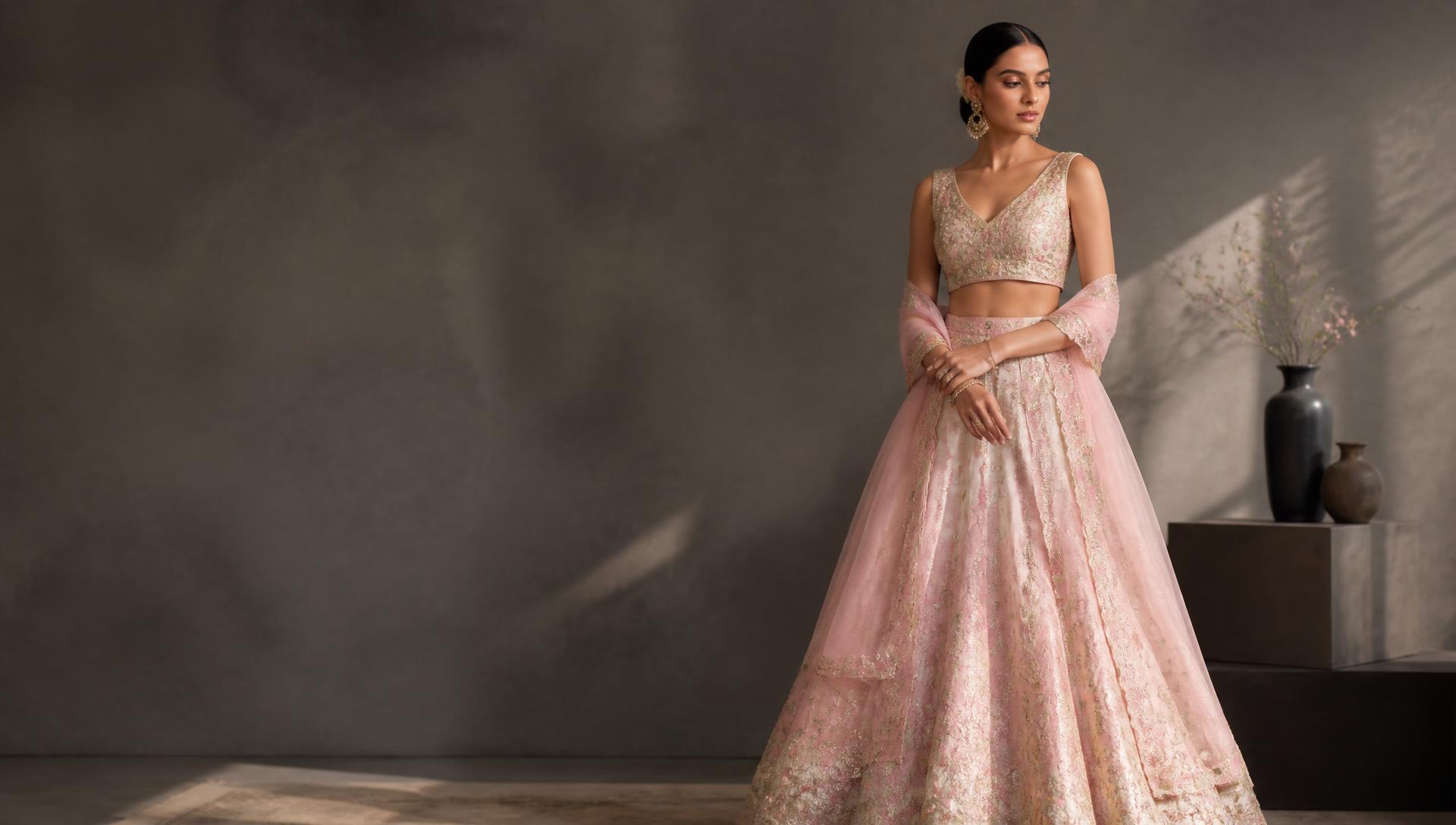 Festive wear straight from the looms of India.